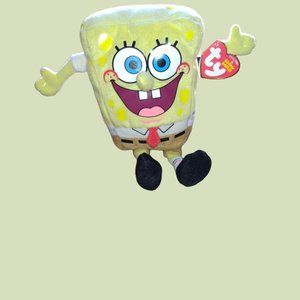 TYS BEANIE BOOS SPONGEBOB SQUAREPANTS  BEST DAY EVER